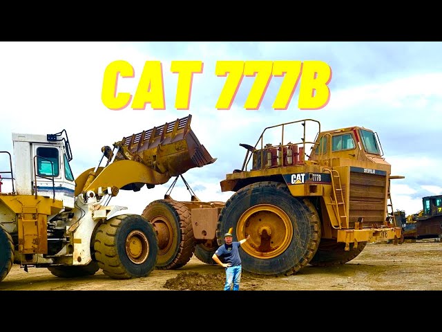 I bought a GIANT CAT MINING TRUCK!!! CAT 777B