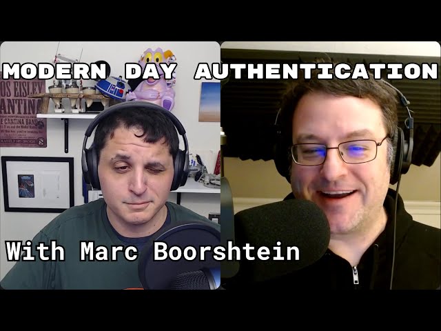 Modern day authentication with Marc Boorshtein