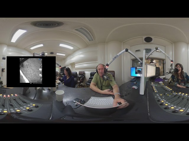 The Futures in 360 video - on Chang'e 4 spacecraft on Far Side of Moon