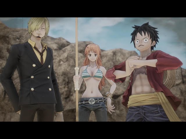 One Piece Odyssey - Luffy, Nami & Sanji Bond Art