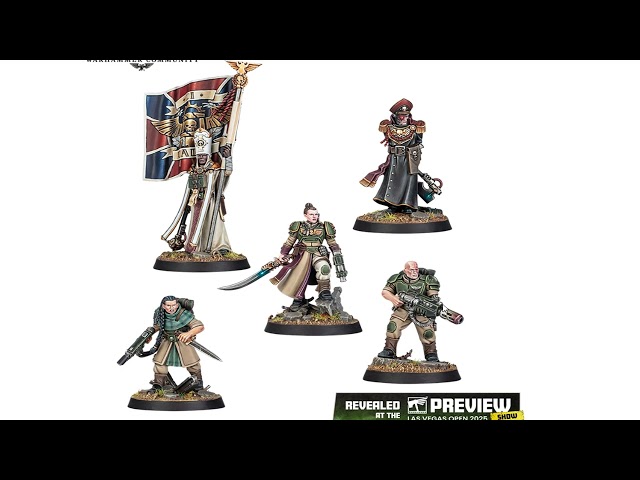 Minka Lesk neues Modell für Astra Militarum