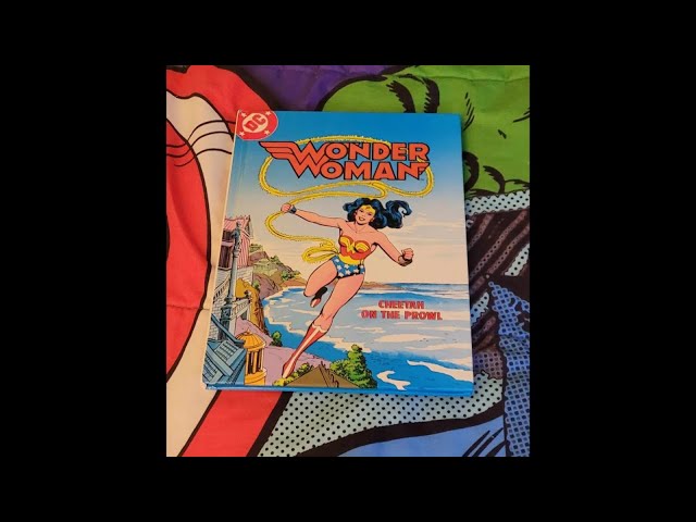 wonder woman cheetah on the prowl 1982 book on tape unedited remastered version