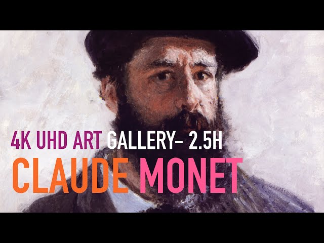 4K UHD Art Gallery Claude Monet  Paintings 16:9 Size Classcal