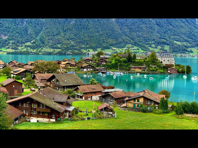 Switzerland's most beautiful village - Iseltwald, a real paradise on earth - Early autumn vibes