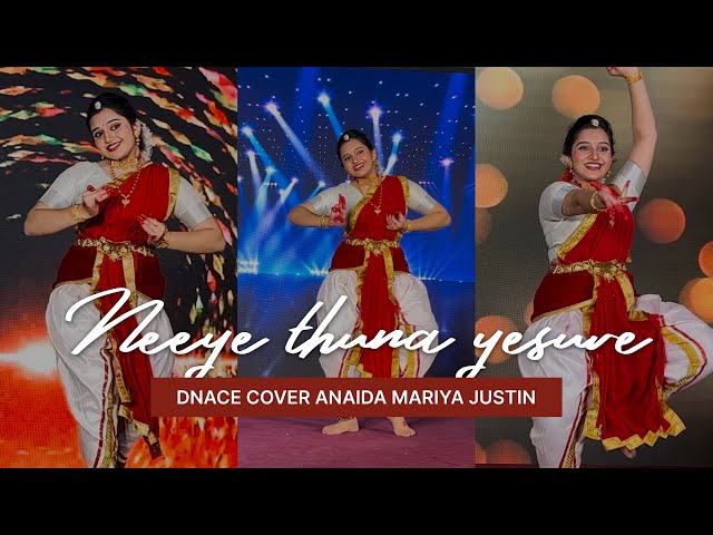 Christian devotional semi classical dance | Neeye thuna yesuve | Anaida Mariya Justin