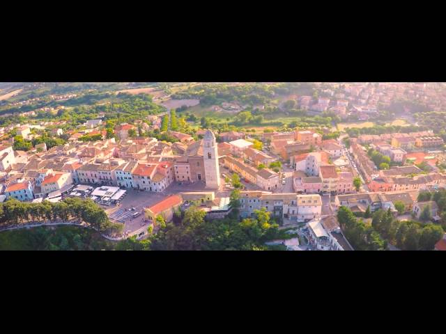 Italy by drone - Sirolo - Italia, Marche (Ancona)