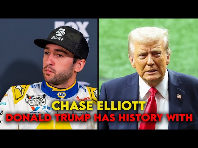 Donald Trump has history with Daytona 500, Chase Elliott