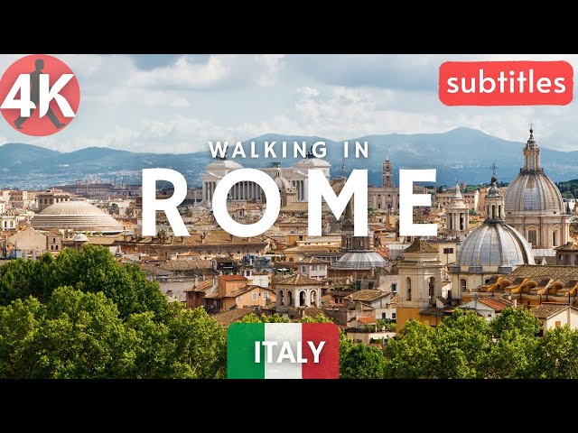 Explore Rome's Best Sights: 4K Walking Tour