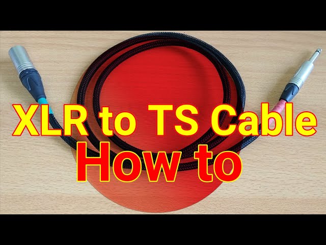 Soldering 1/4" TS and XLR Connectors | Making an XLR to TS Cable