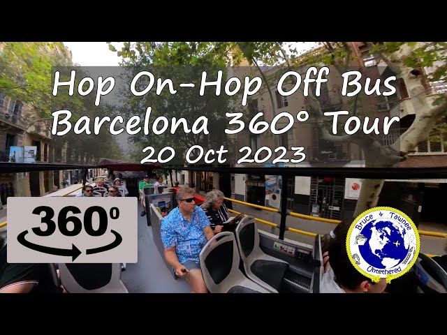 Barcelona 360° Hop on Hop off Bus Tour -