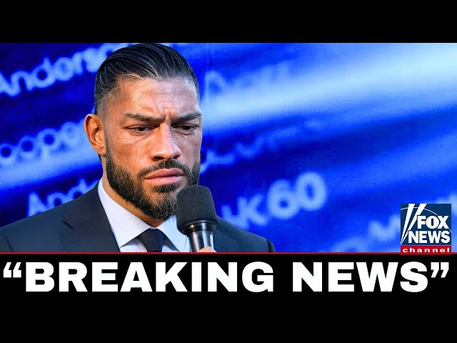 "Tears Flow as Roman Reigns Shares Heartbreaking News That Devastates WWE Fans 😭"