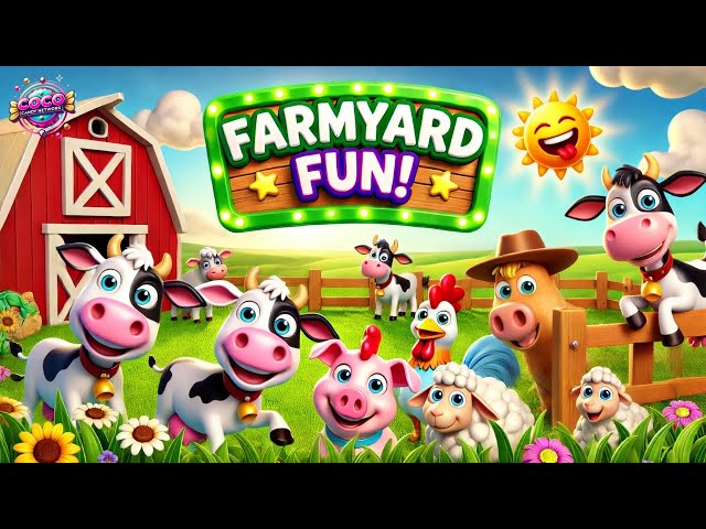 Sing Along with Baby Animals | Fun Farm Adventure & Kids Song 2024