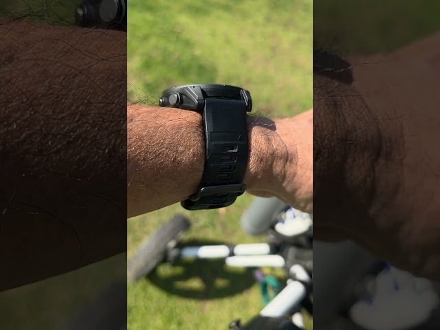 Fenix 8 on the golf course.