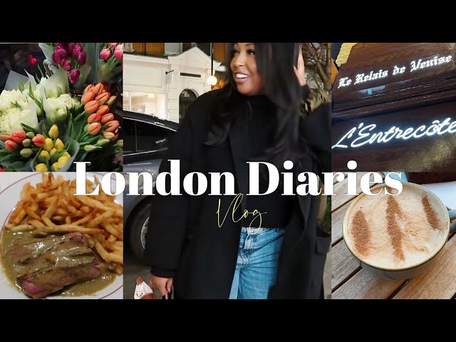 LONDON DIARIES| Day in the life, Marylebone Girls who love coffee, French Food & Date night