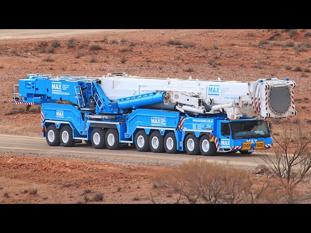 The Giants of Engineering Exploring the World's Biggest Truck Crane #truck #crane  #racingbicycle