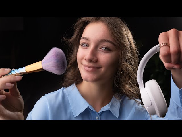 ASMR - Doing Your MakeUp With A Noise Canceling headset!