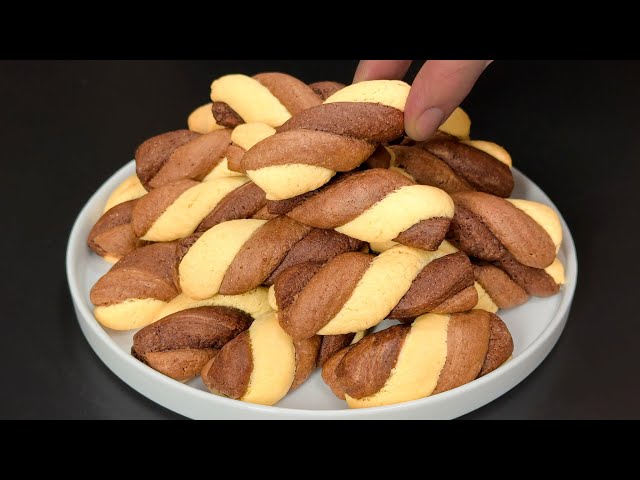 New cookies! Recipe in 5 minutes! Minimal ingredients! No butter!