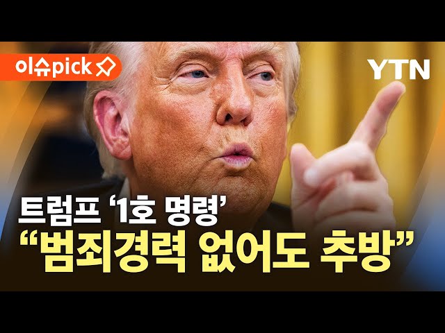 [🔴국제] 미국, 불법체류자 단속 시작…교황 "재앙 될 것" / YTN