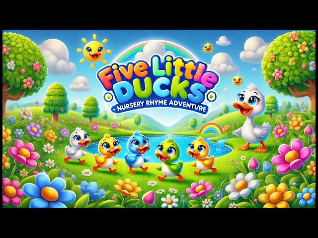 Five Little Ducks | Nursery Rhymes | Kids Songs | Fun For Kids | Children Music