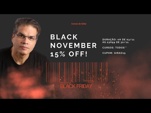 NOSSA BLACK NOVEMBER 2024 - É dada a largada!