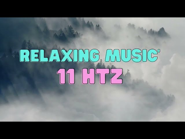 Relaxing Music Beats use during visualization for weight loss | 11 hz Music for meditation