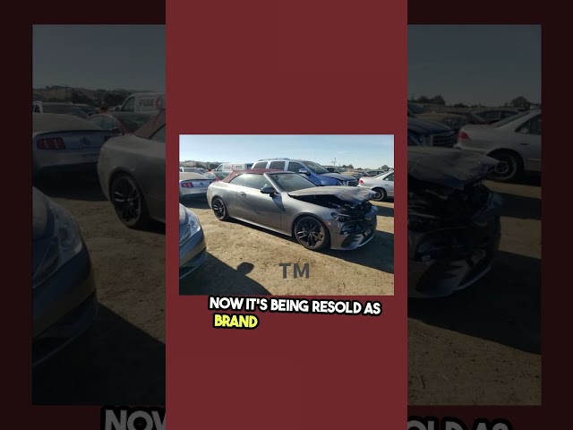 How a Wrecked Car Became 'Brand New'?