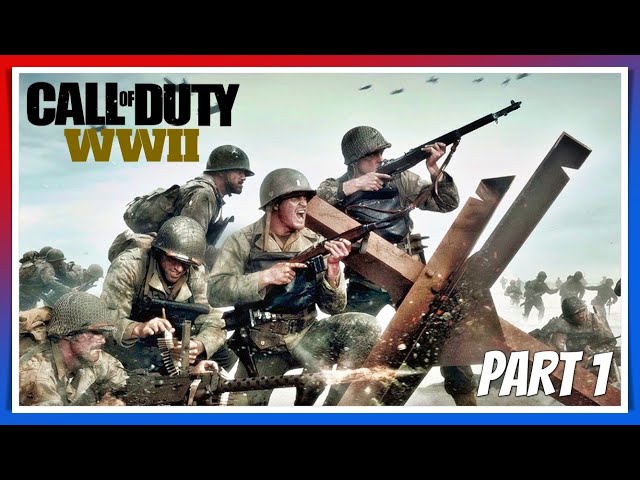 CALL OF DUTY: World War 2 | D-DAY | 4K 60FPS Ultra Realistic Graphics Gameplay | Part 1