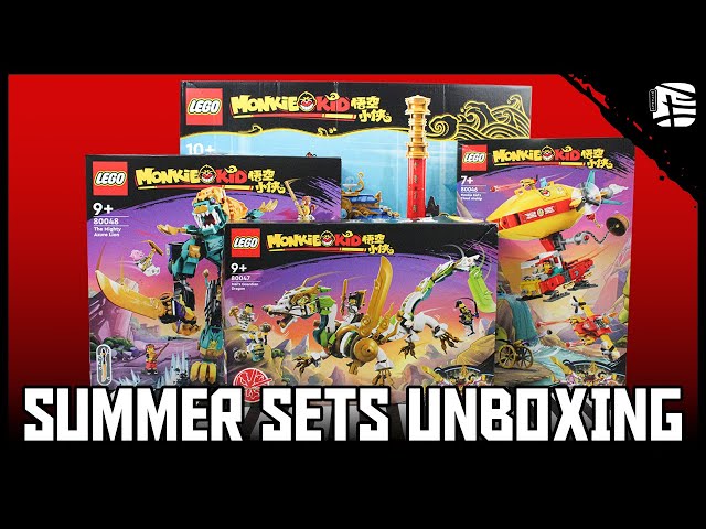 EARLY LEGO Monkie Kid Summer 2023 Sets Unboxing!