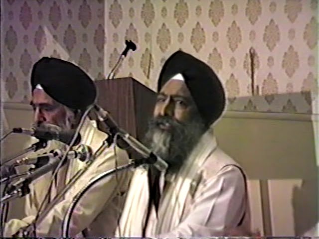 Bhai Avtar & Gurcharan Singh (Delhi) - Raag Maajh (Soolfak) - Kirtan at Weston Rd. Toronto 1982