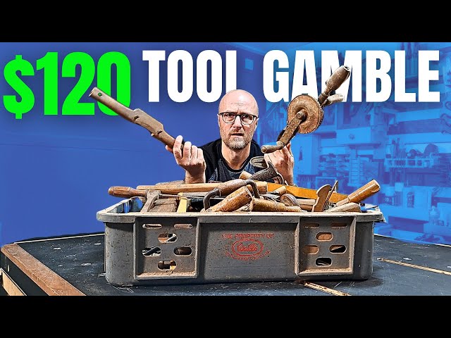 You Wont BELIEVE The Old TOOLS Hidden In This Auction Lot