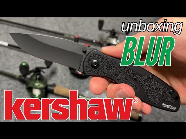 Unboxing Kershaw Blur Black Pocket Knife 1670BLK