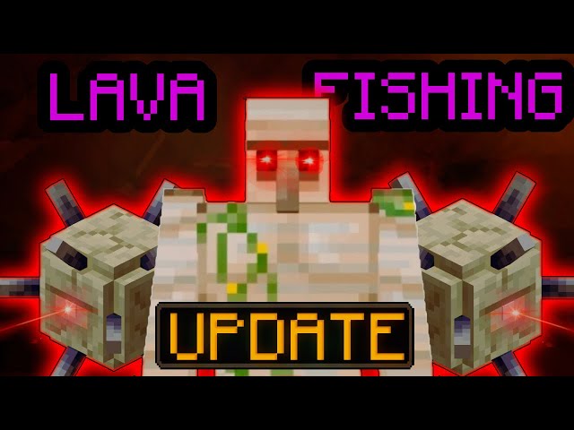 New LAVA FISHING Update is here in Fakepixel Skyblock