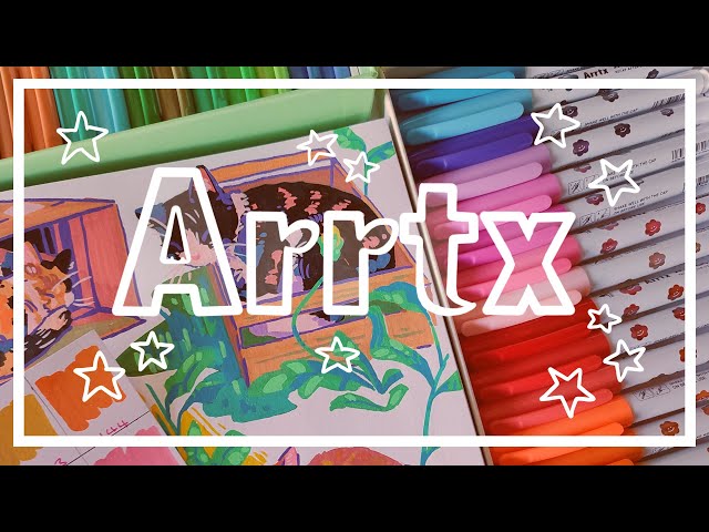 Drawing Cats with Acrylic Markers || ARRTX Giveaway