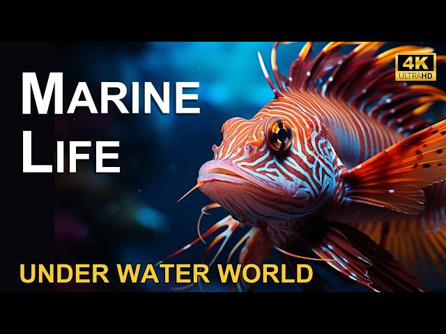 Underwater World 4K ULTRA HD – Marine Life, Sea Animals and Coral Reef