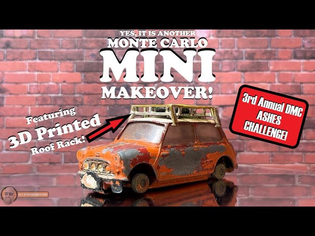 Corgi Toys 339 Mini Cooper Monte Carlo - 3rd Annual DMC Ashes Challenge Restoration