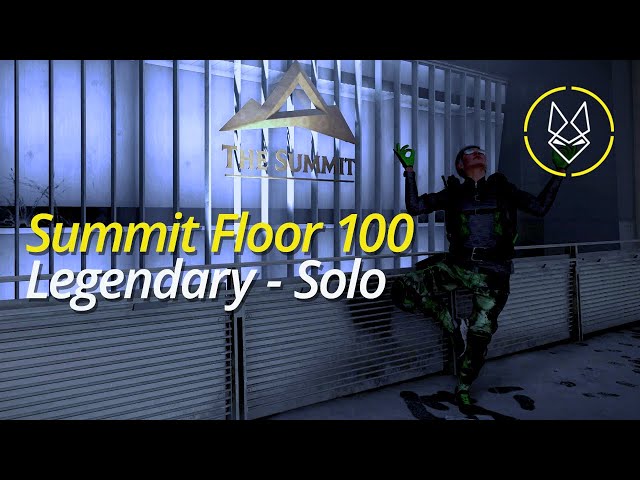 The Division 2 [ PS5 / Summit ] Legendary Solo Floor 100