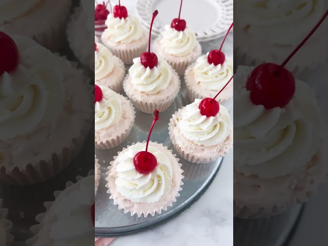 Frozen Fruit Salad Cupcakes