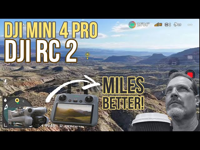 DJI MINI 4 PRO WITH RC 2 - BETTER THAN MINI 3 PRO RC COMBO