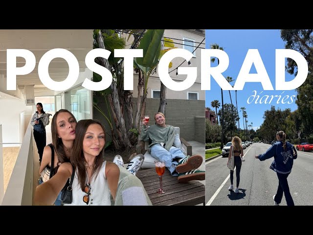 POST GRAD DIARIES | taking you to my 9-5, new workouts, trying new things, adjusting to LA