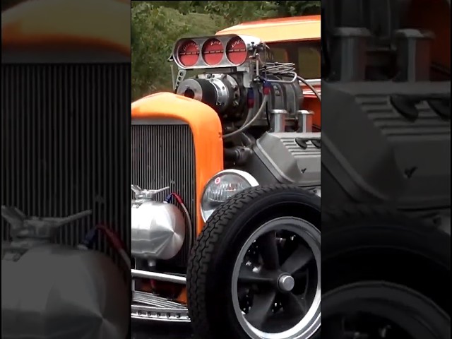 Blown and Injected Hemi Powered Hot Rod Ford #blownhemi #Hemi #hotrod