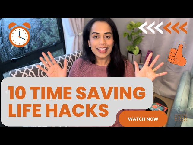 10 Time Saving Life Hacks | Save Time | #hacks #timemanagement #homehacks #mumlife #homeorganization