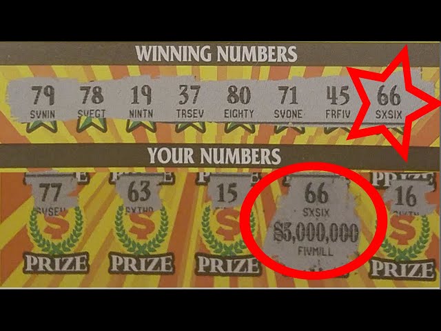 Real $5,000,000 Scratcher Win! - Half a million views! - No fake tickets on this video!