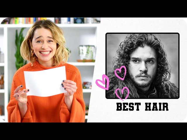 Emilia Clarke Gives the Game of Thrones Cast Superlatives // Omaze