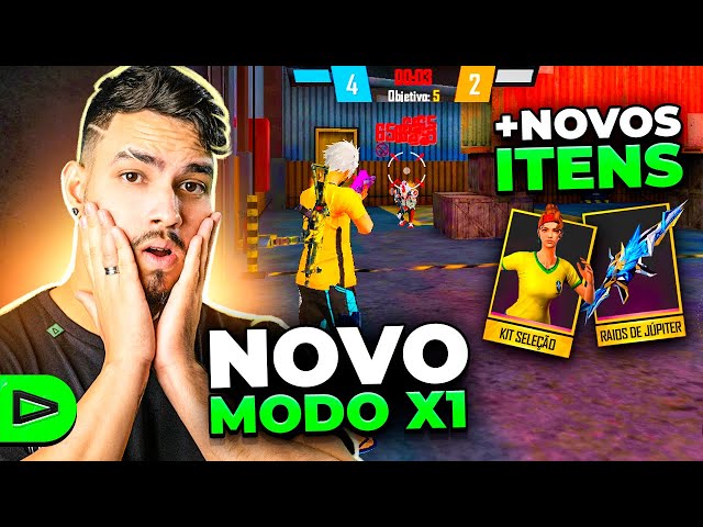 X1 NO NOVO MODO GLADIADORES FREE FIRE!