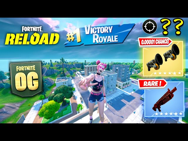 OG Fortnite Reload | 2 Jules Grappler & Exotic Heavy Shotgun | High Kill Gameplay | Keyboard & Mouse