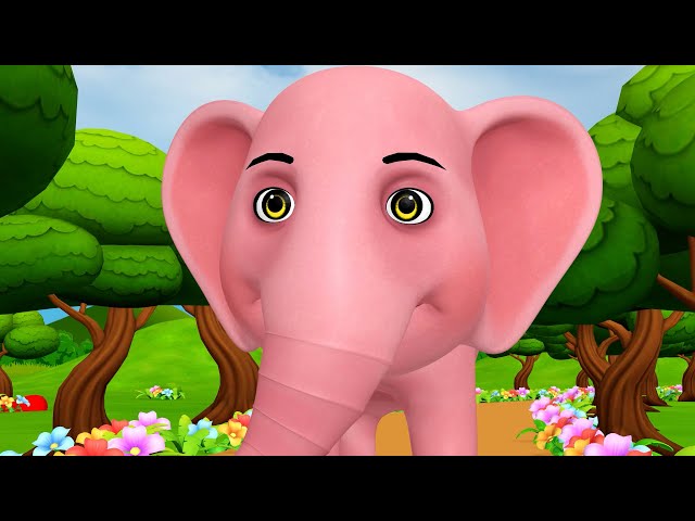 Ek Mota Hathi Khelne Gaya, एक मोटा हाथी, Hindi Cartoon Song and Baby Videos