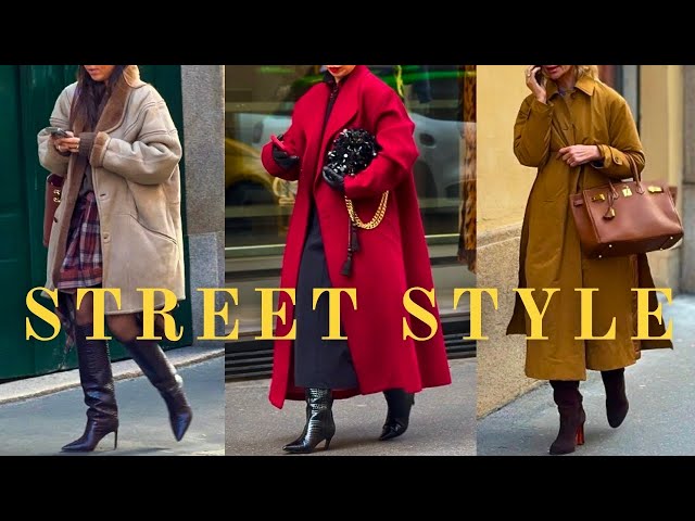 The Elegance of Italian Street Style - Gorgeous Winter 2025 Outfits from Milan That Will Inspire You