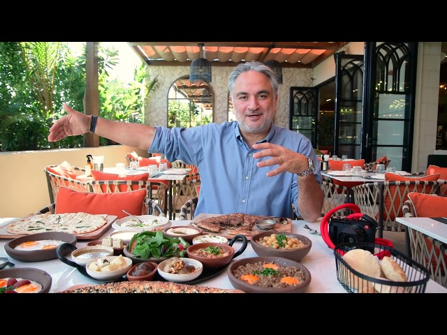 Breakfast at Manaret Beirut, A Beautiful Lebanese Restaurant in Motor City. Ep. 3