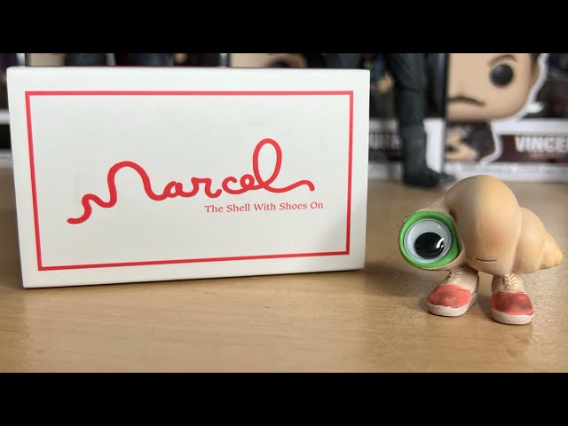 A24 Shop Marcel the Shell Heavy Metal Figurine Unboxing