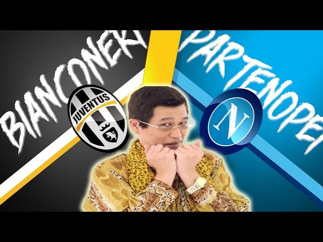 JUVE NAPOLI HIGUAIN! Pen PineApple Apple Pen (PPAP PARODIA)